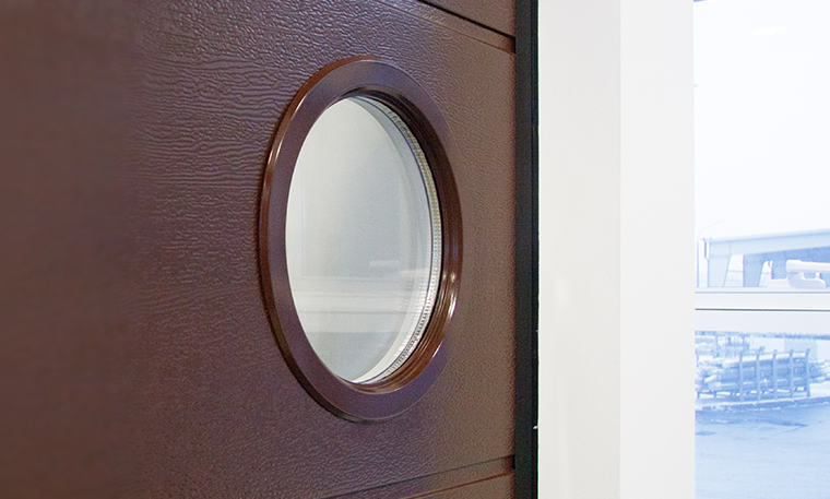 Sektionaltor mit Fenster